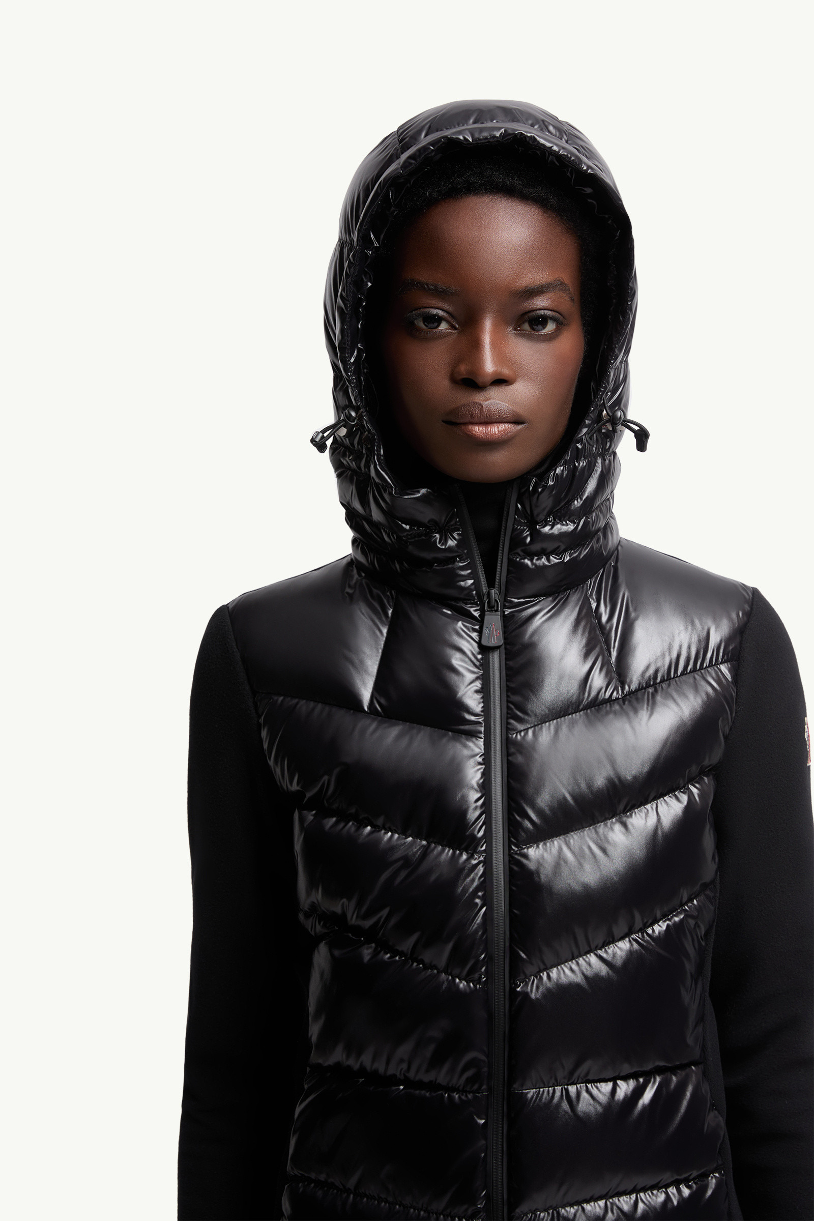 Padded Zip-Up Hoodie - 6