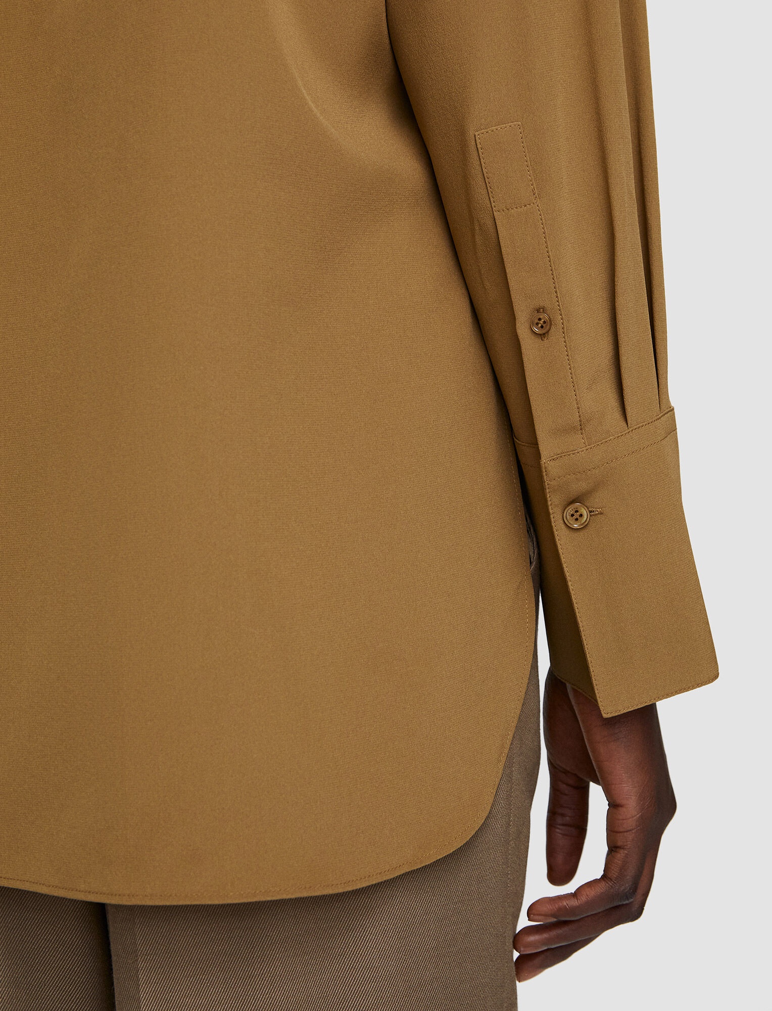Silk Crepe de Chine Joe Blouse - 5