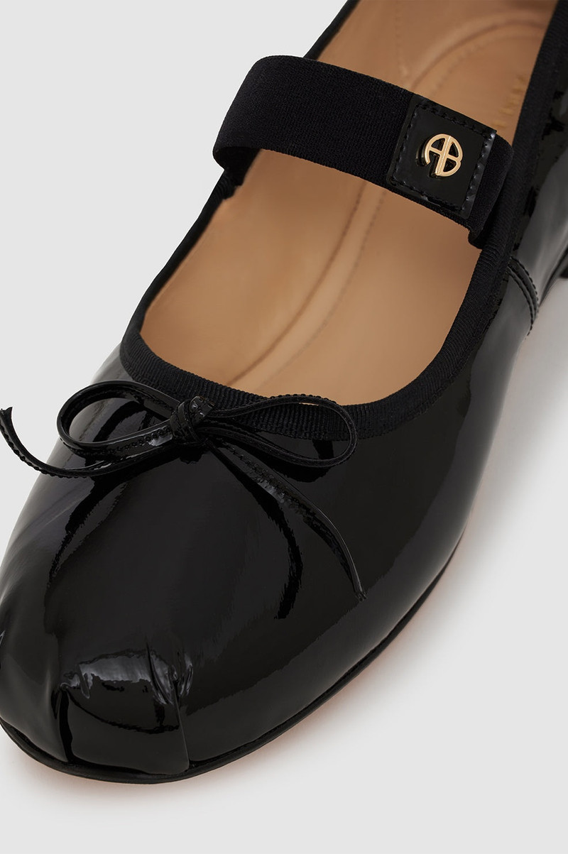 Jolie Flats - Black Patent 5