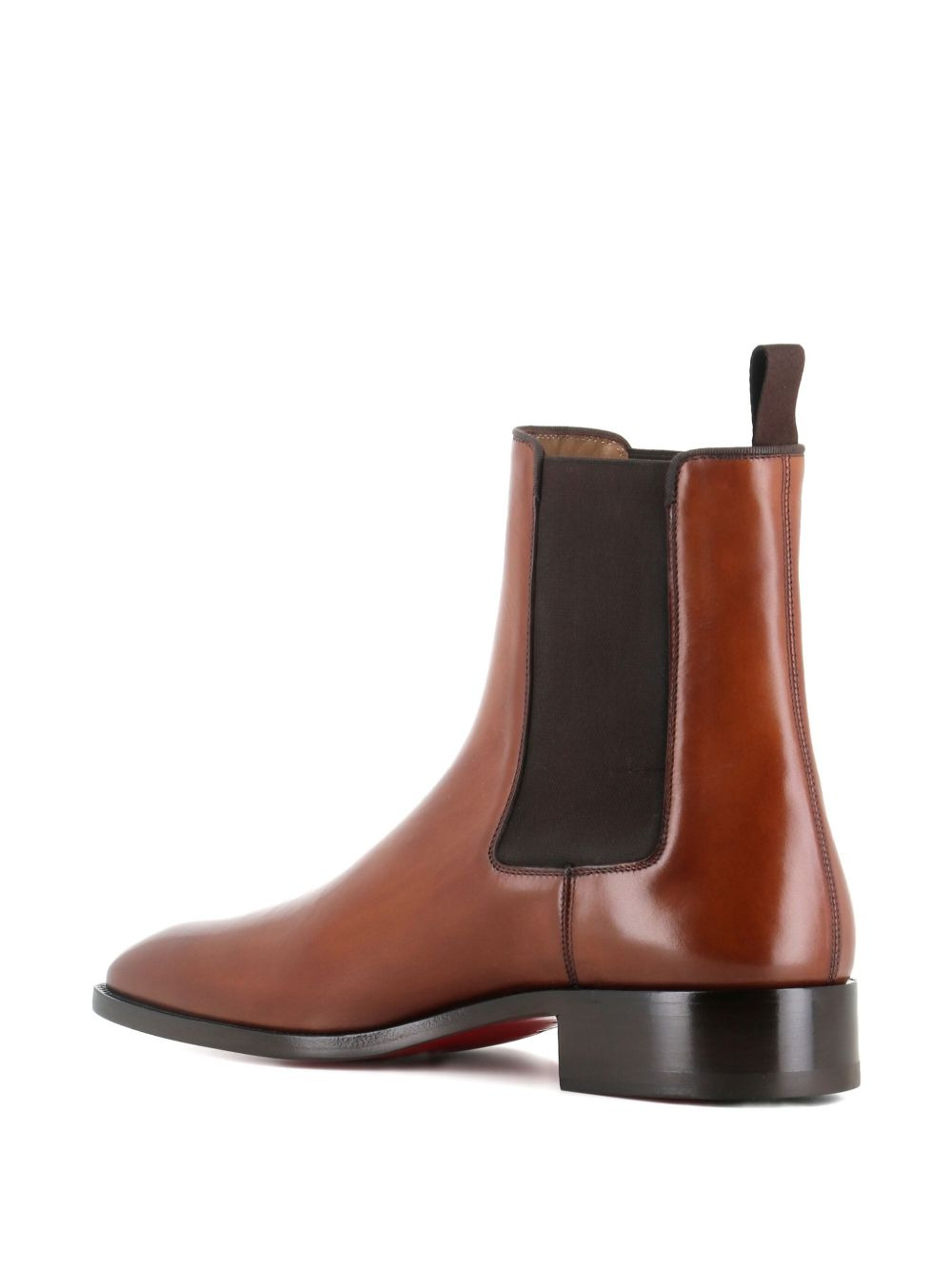Samson elastic-panel leather boots - 3
