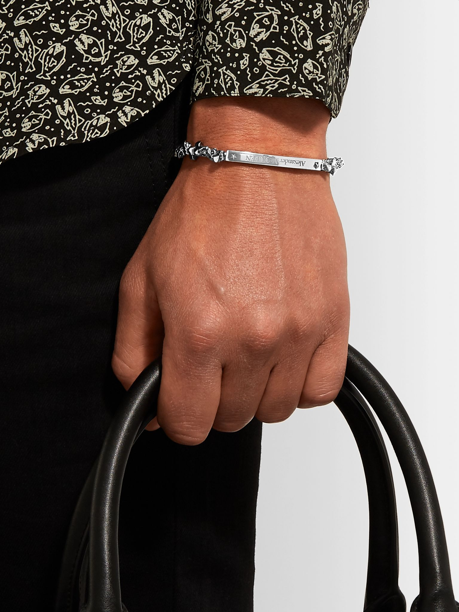 Skull Silver-Plated Bracelet Silver - 2