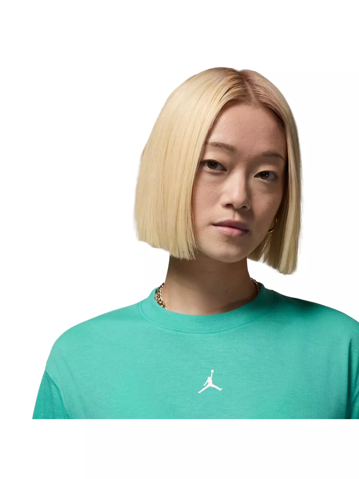 Women's Sport Diamond Short-Sleeve Top -Green - 3