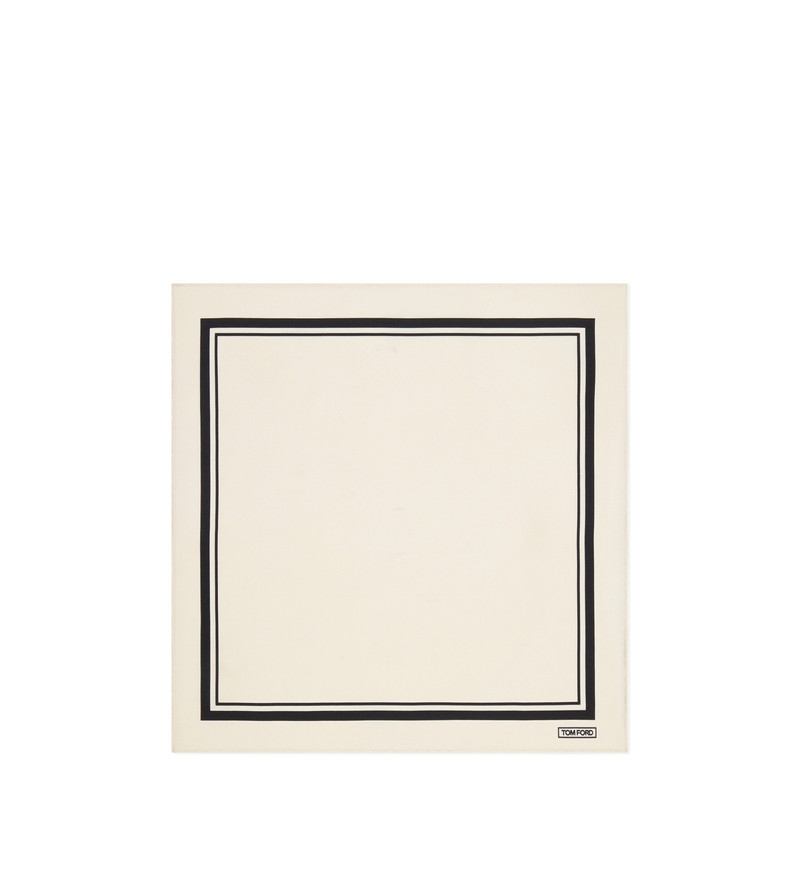 TONAL FRAME POCKET SQUARE 1