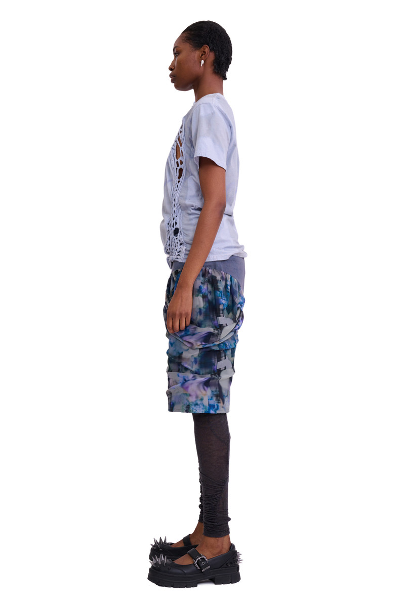 STORM BLUE FLOWER STRIPE TOSH TEE 5