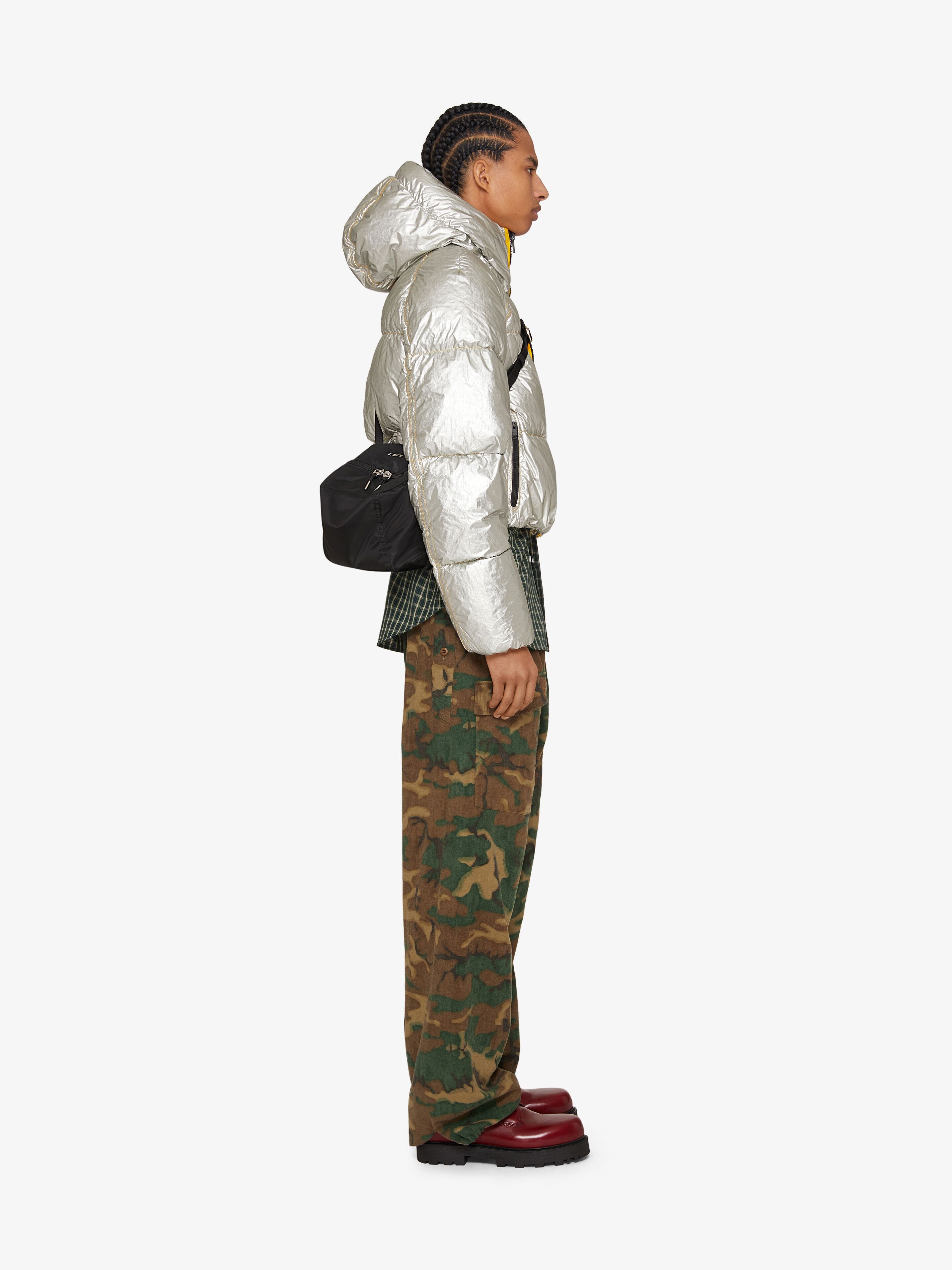 Givenchy Men's Camo-Print Open-Back Cargo Vest