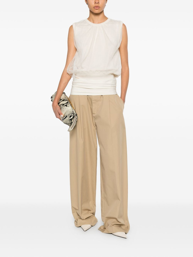DARKPARK Wendy fold-over pleated trousers outlook