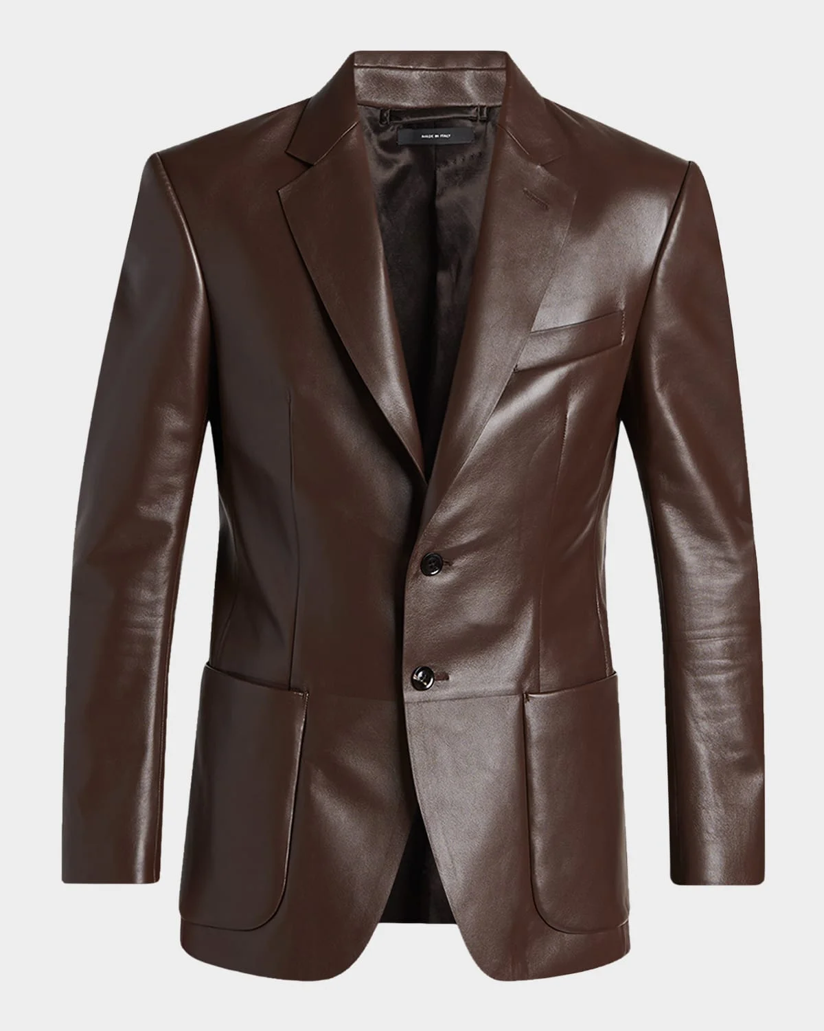 Men's Nappa Leather Blazer - 1