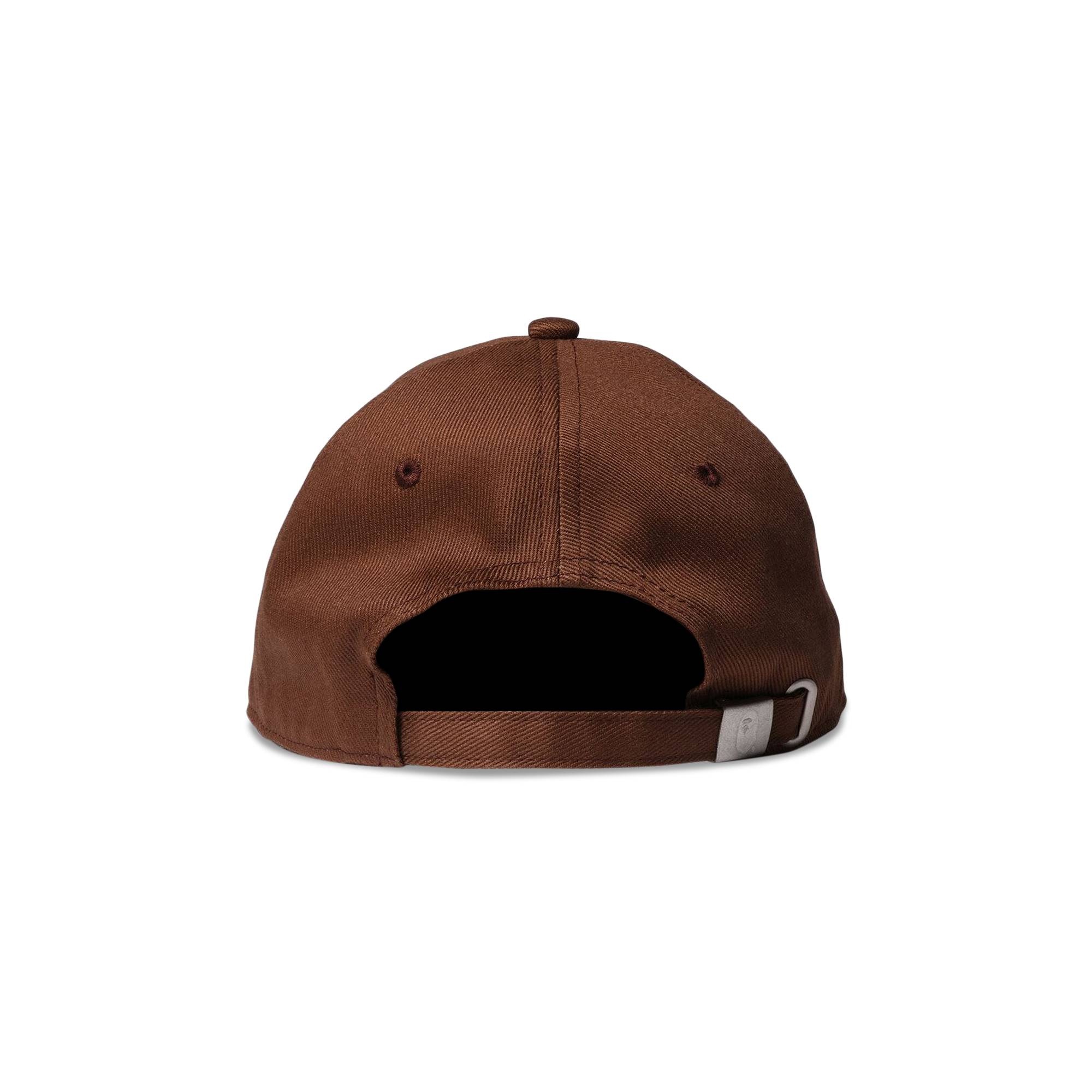 BAPE Multi Fonts Patch Panel Cap 'Brown' - 2