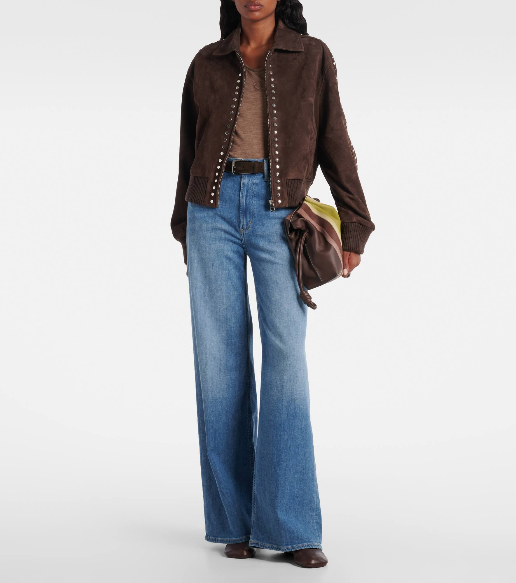 Lyra Long high-rise wide-leg jeans - 2