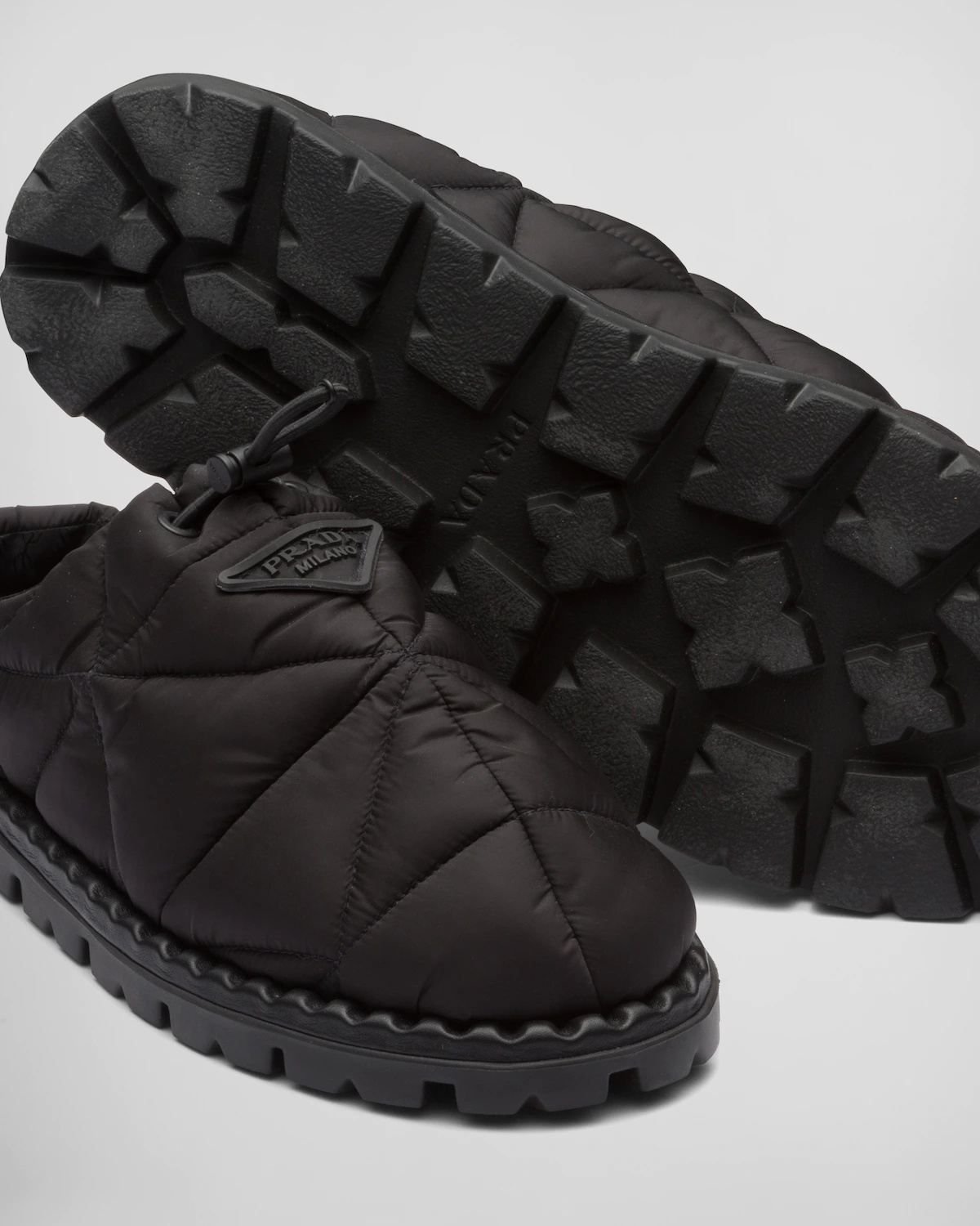 Quilted nylon sandals - 6