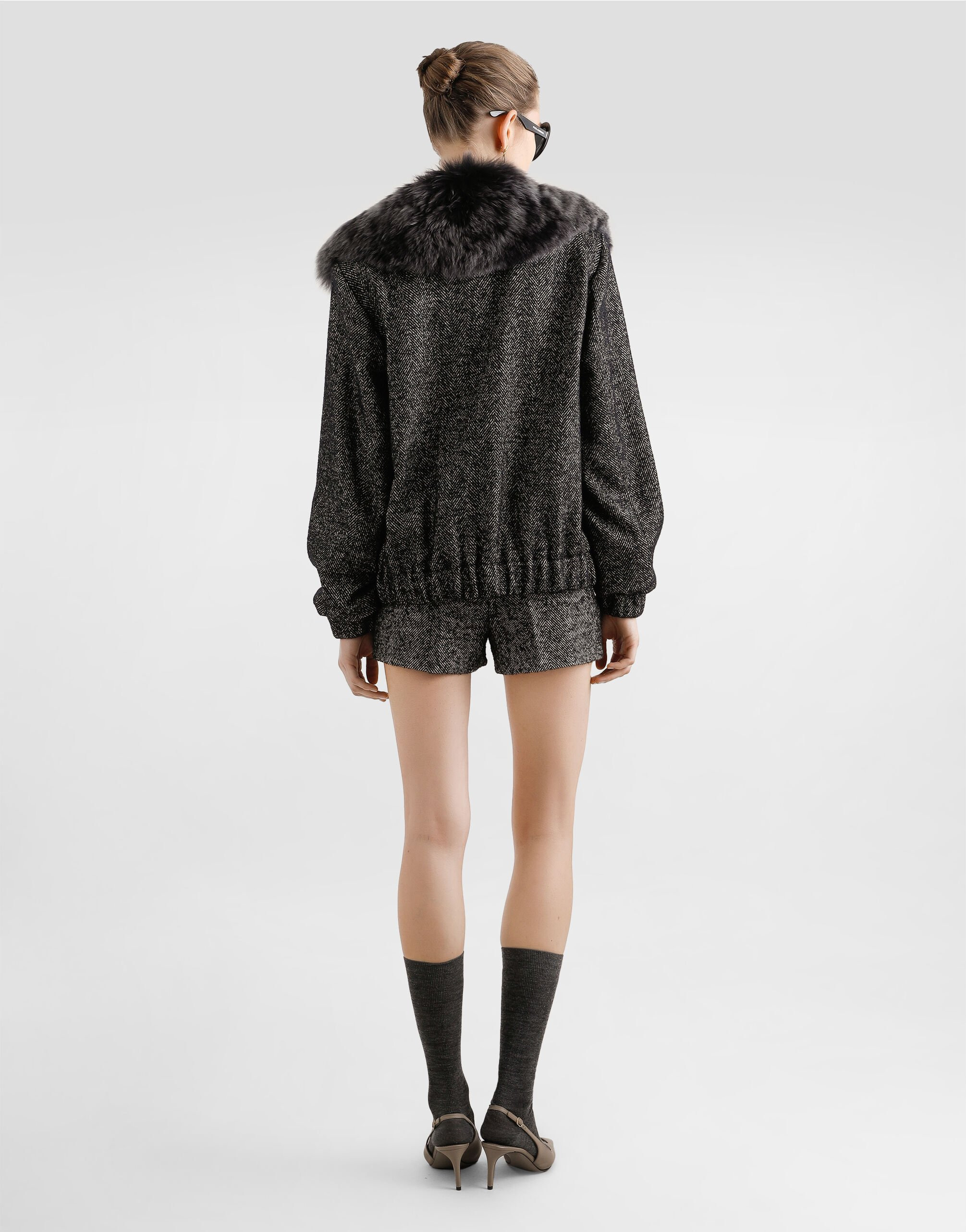 Wool chevron jacket - 3