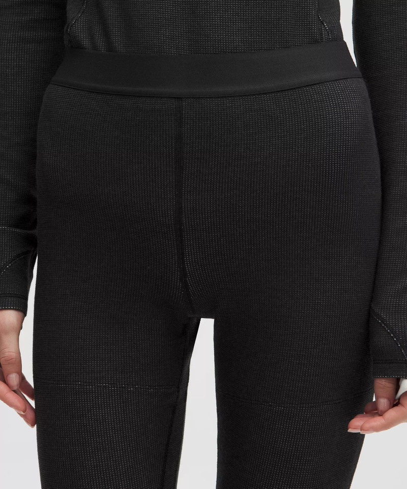 Waffle-Knit High-Rise Base Layer Tight 28" 4
