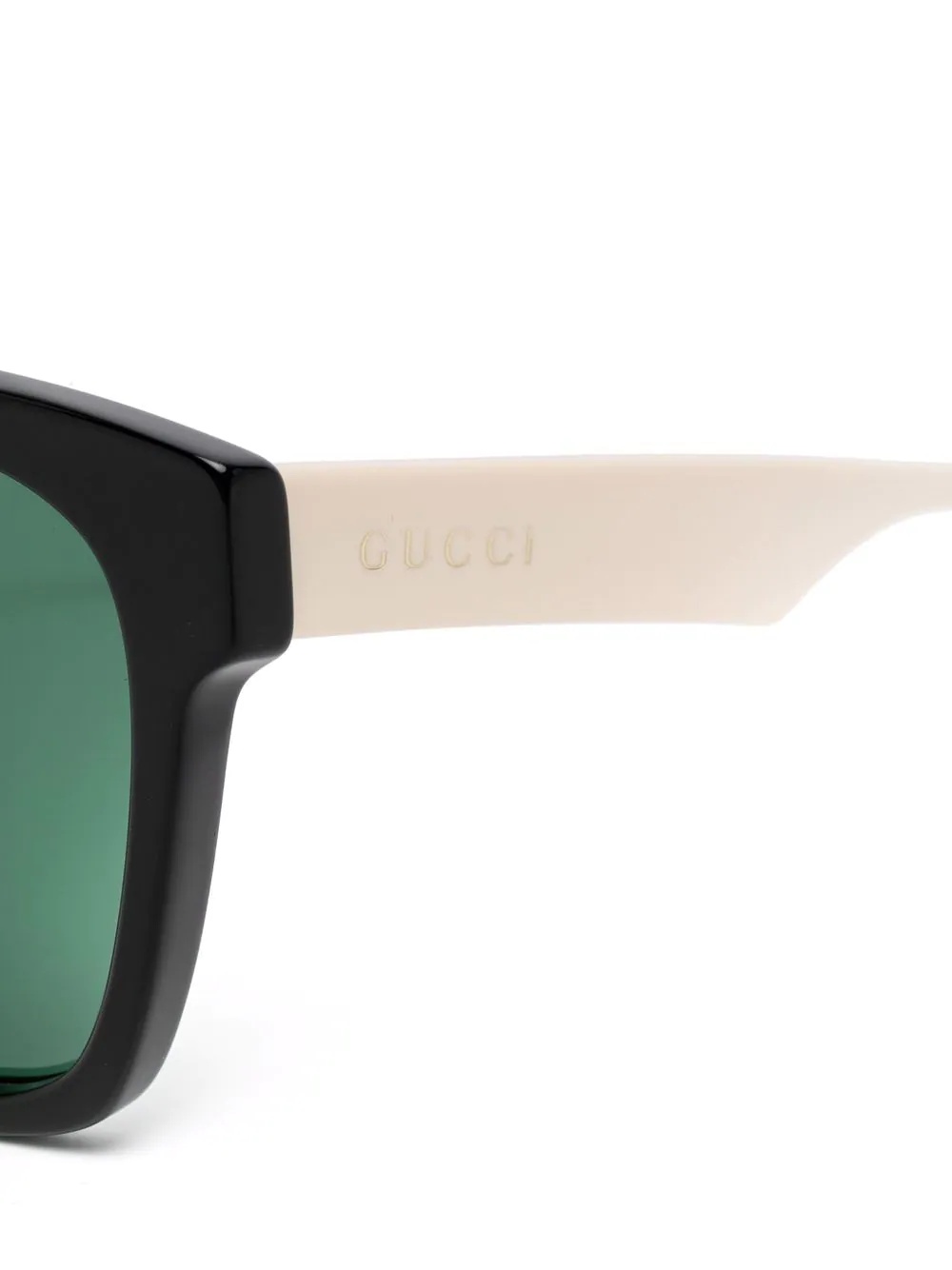 two-tone square-frame sunglasses - 3