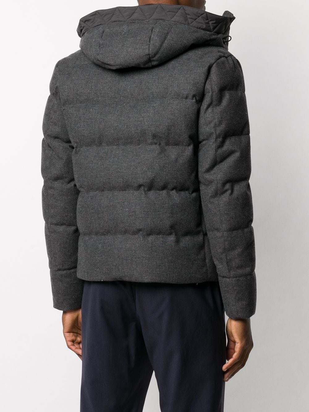 hooded down jacket - 4