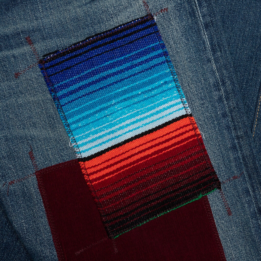 JUNYA WATANABE MAN X LEVIS PANTS - INDIGO/MULTI - 4