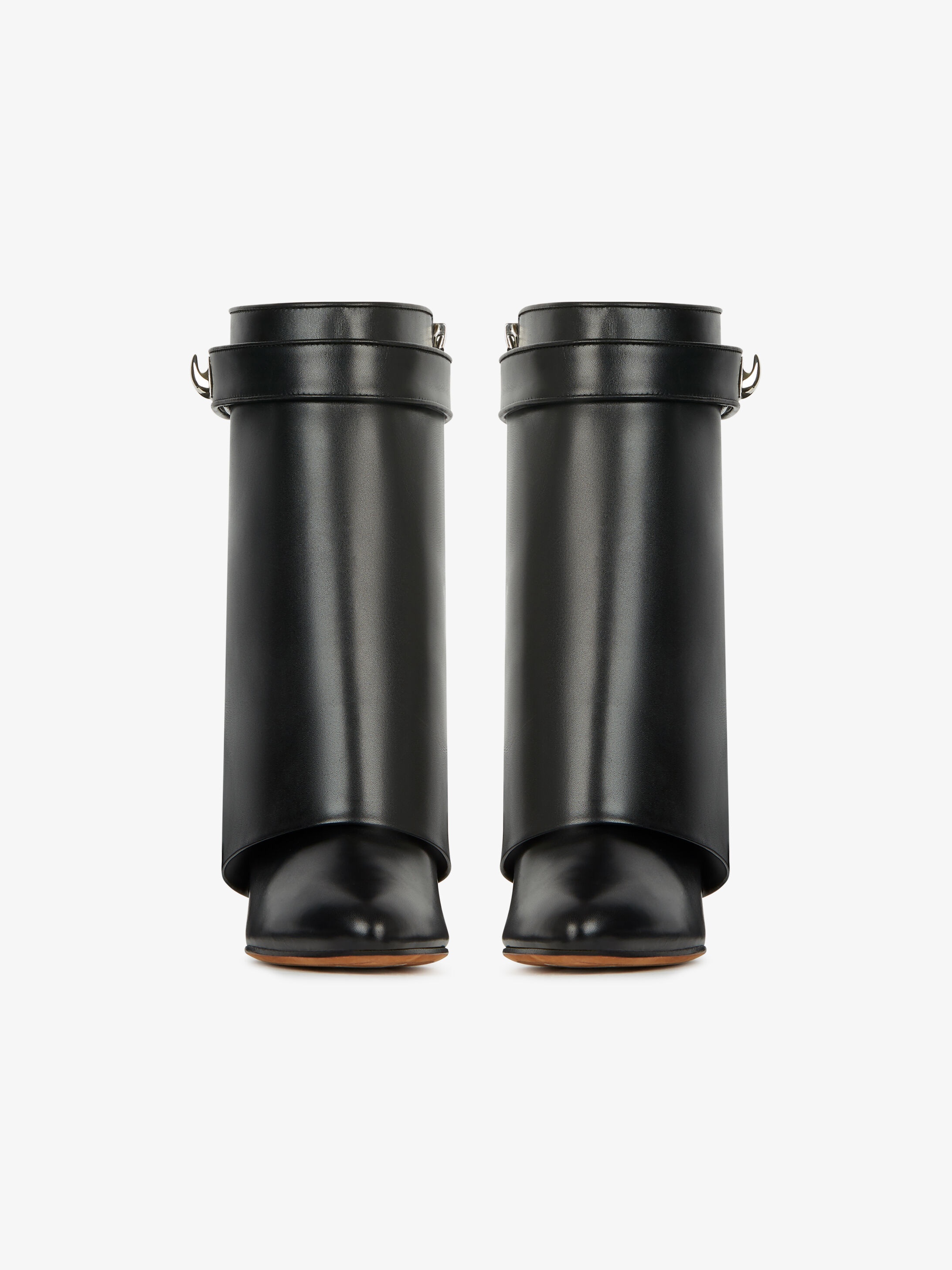 Shark Lock ankle boots in leather - 2