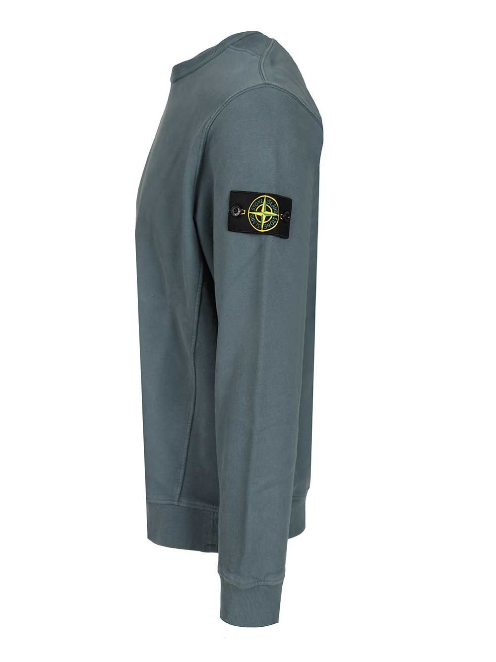 Organic Cotton Sweater Sweatshirts Green - 3