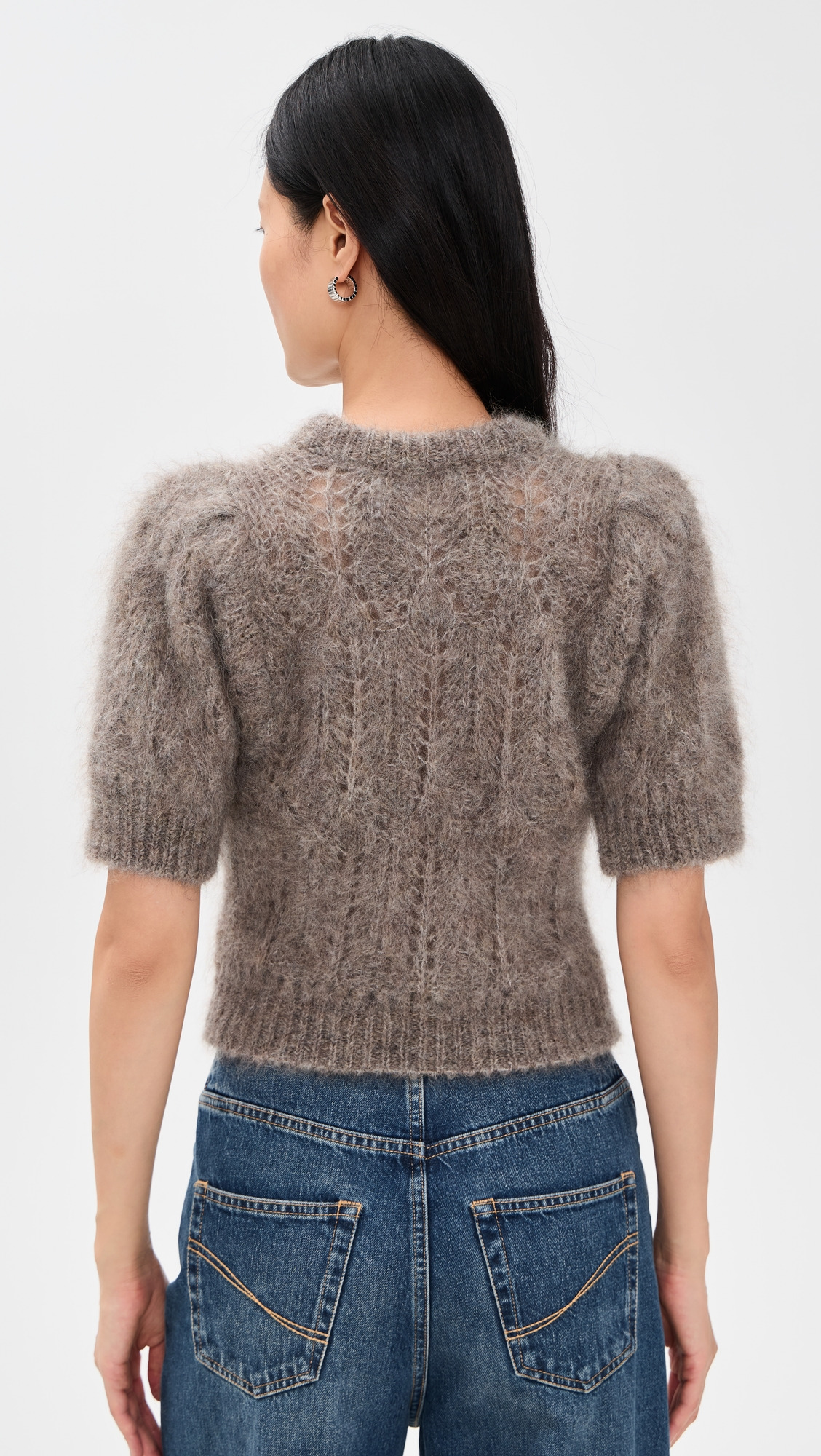 Odette Puff Sleeve Pullover - 2
