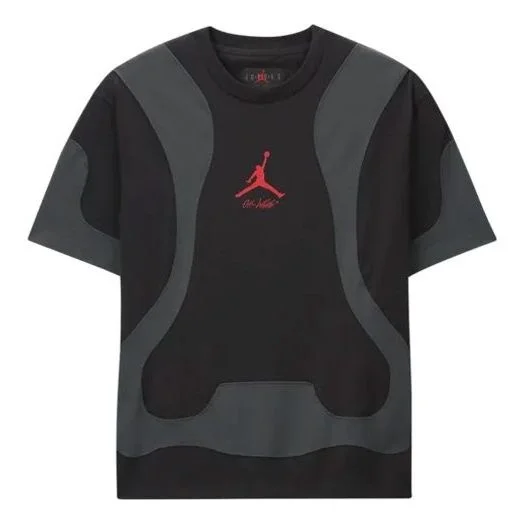 Air Jordan x Off-White 2020 T-Shirt 'Black Red' CV0654-010 - 1