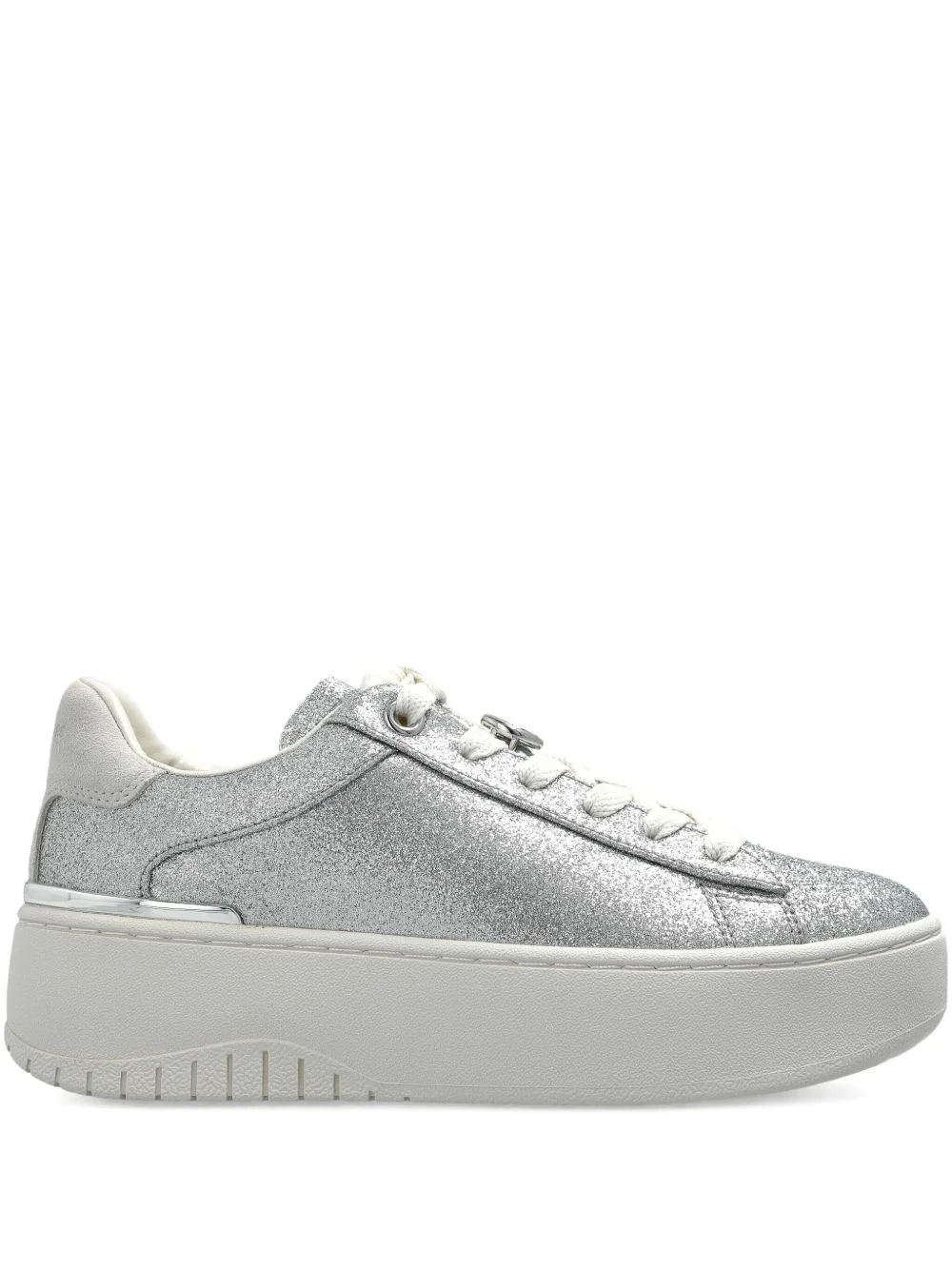 logo-detail glitter-embellishment sneakers - 1