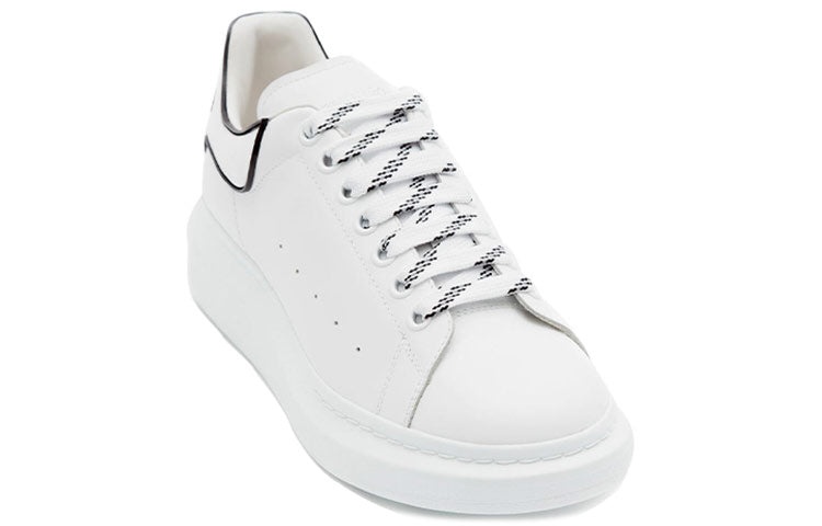 Alexander McQueen Oversized Sneaker 'White Black Trim' 625156WHXMT9074 - 3