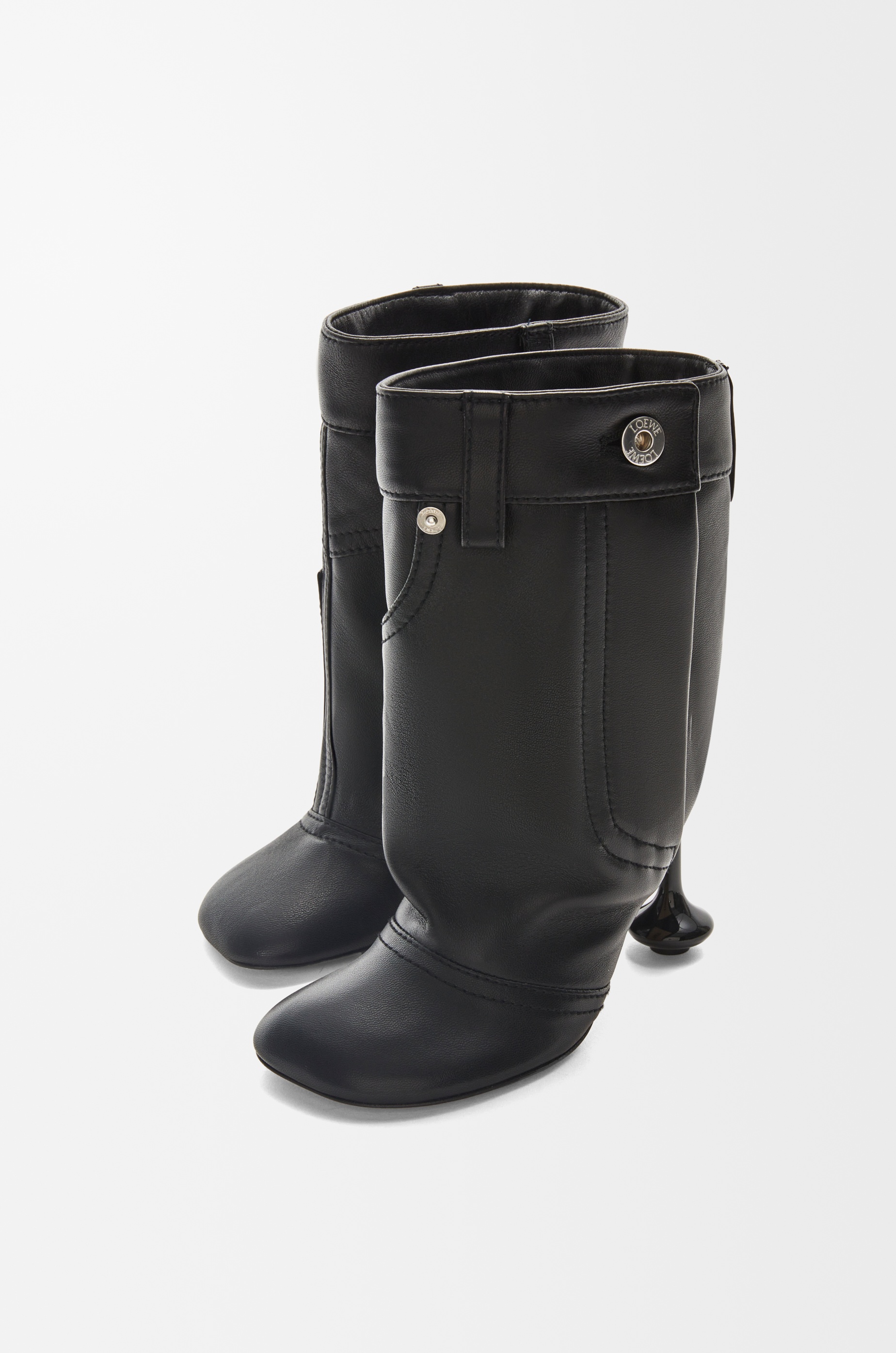 Toy ankle bootie in nappa lambskin - 3