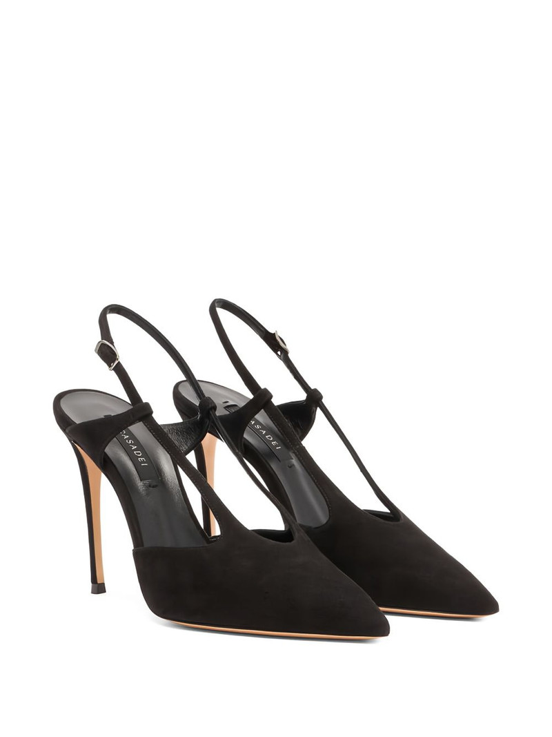 CASADEI 100mm Julia Camoscio pumps outlook