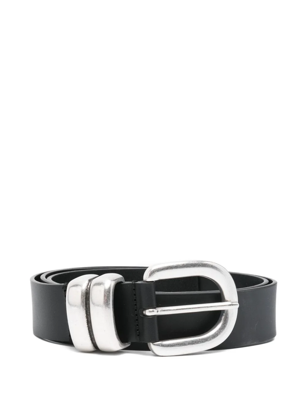 Zoira silver-tone buckle belt - 1