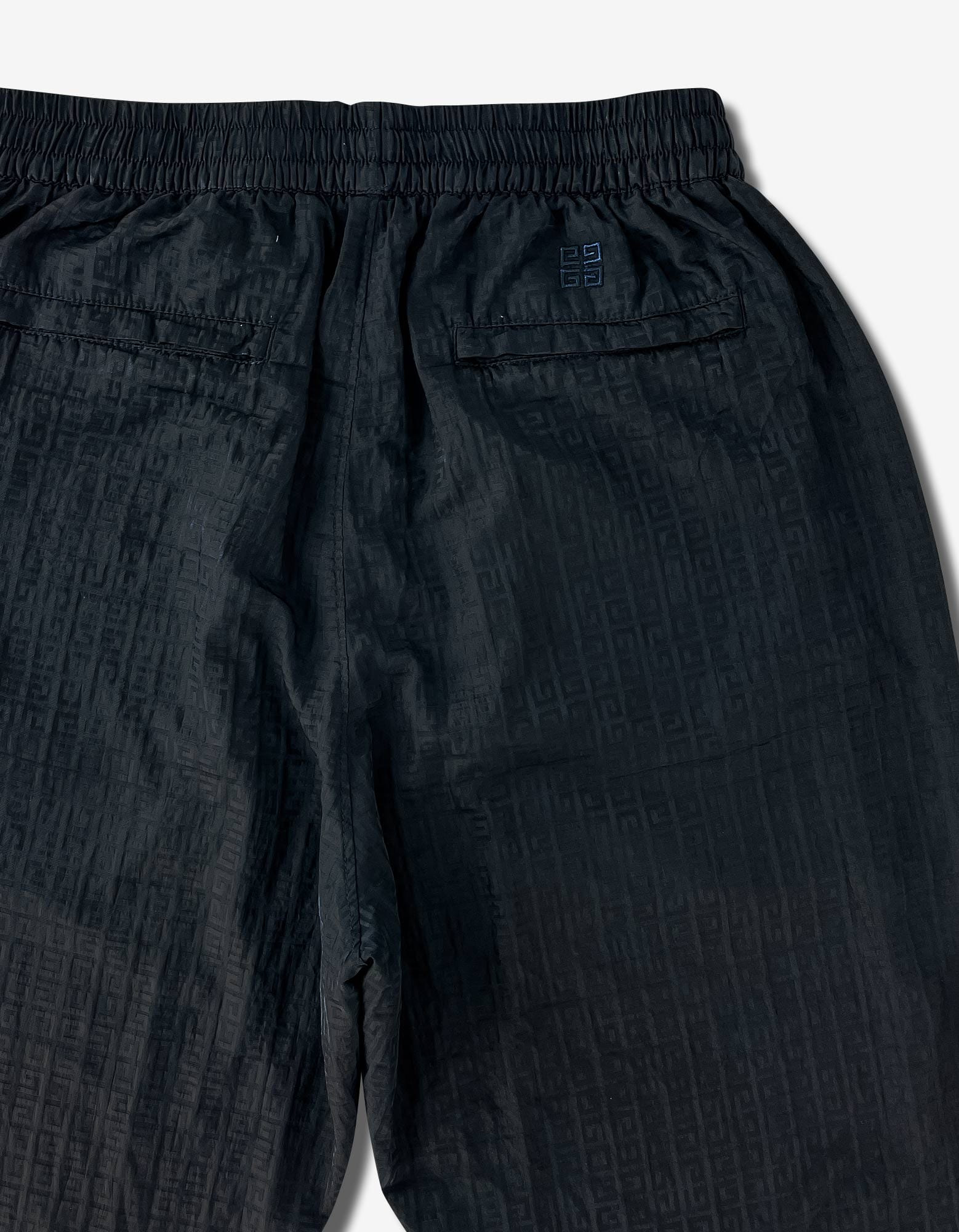 Givenchy Midnight Blue 4G Logo Nylon Track Pants - 4