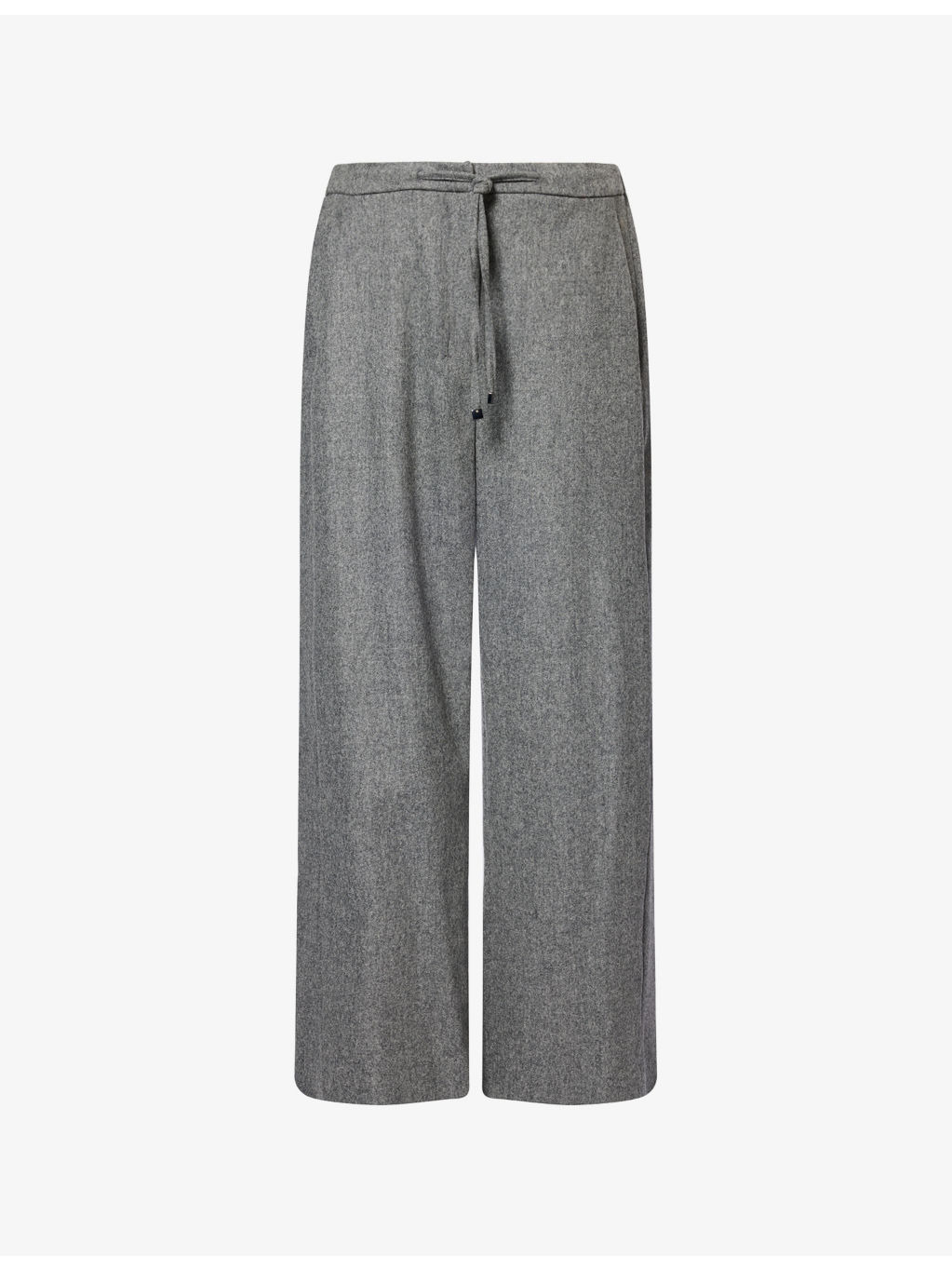 Floria Wide-Leg Stretch-Wool Trousers - 1