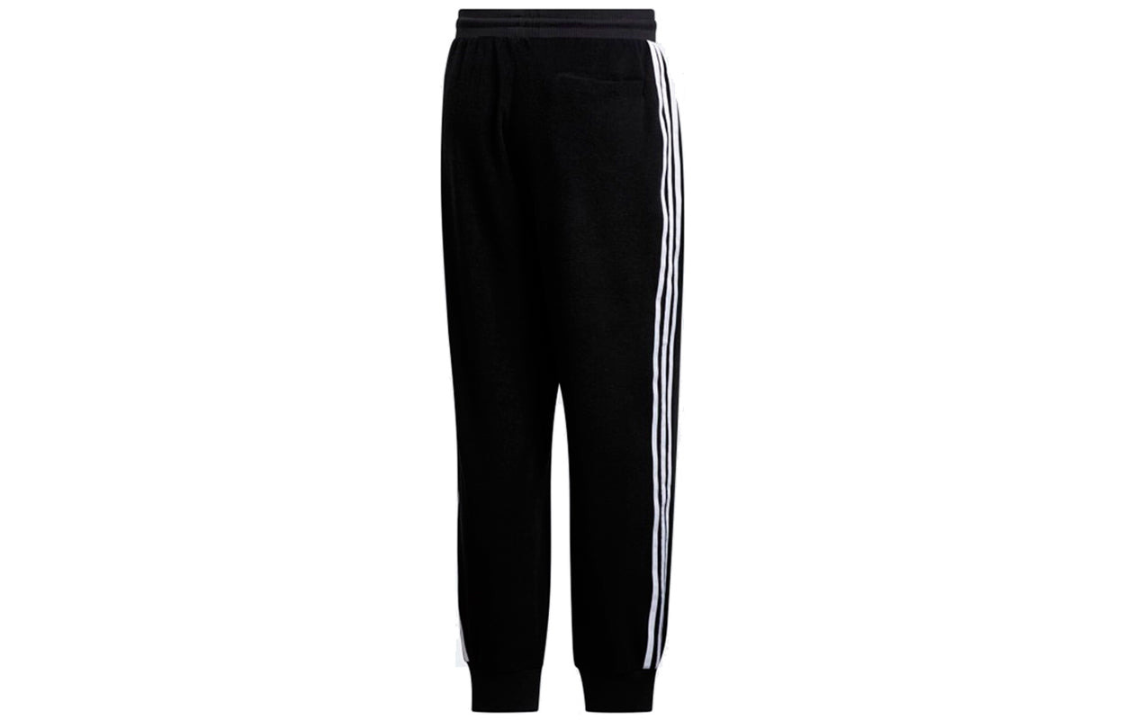 Men's adidas originals Camo Tp Side Stripe Running Sports Bundle Feet Pants Black GD3506 - 2