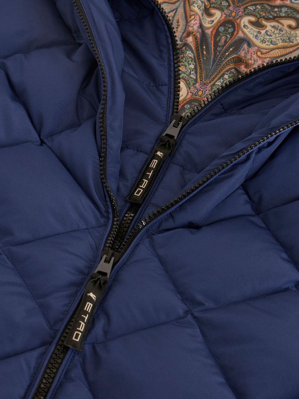 zipped hooded puffer jacket - 5