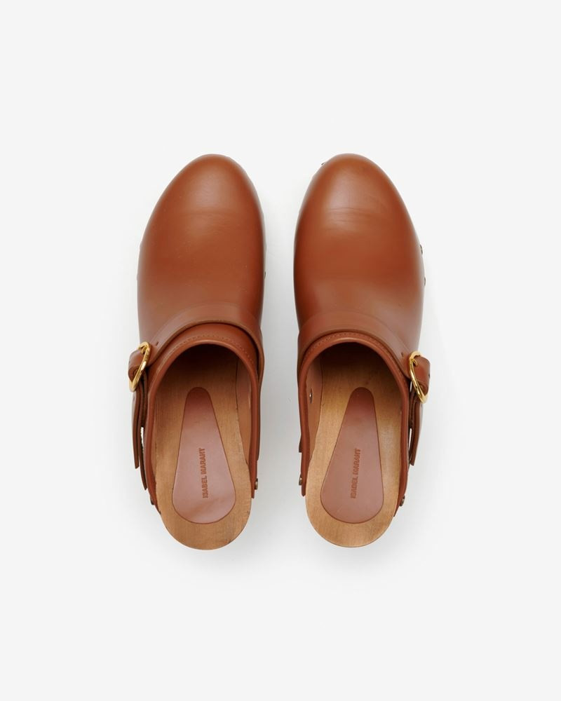 TITYA LEATHER CLOGS 5