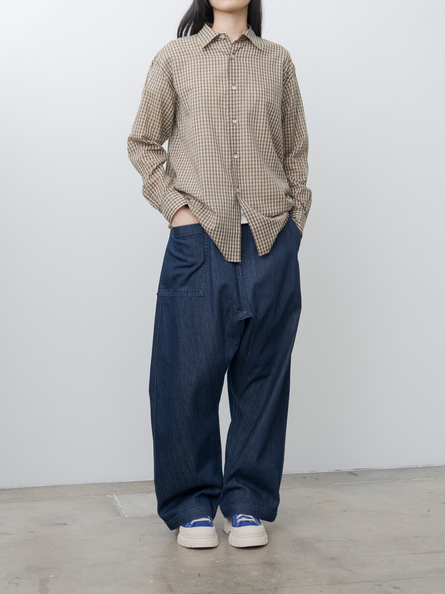 Plato Denim Trousers - Blue - 2