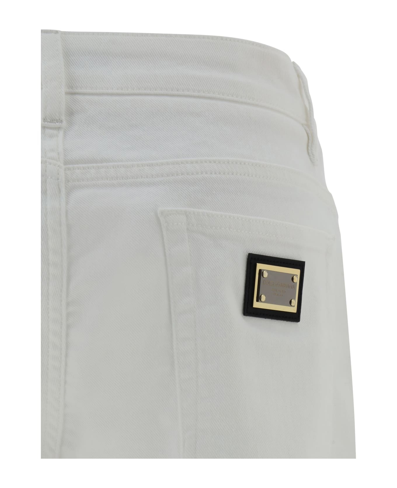 Logo Plaque Jeans - 3