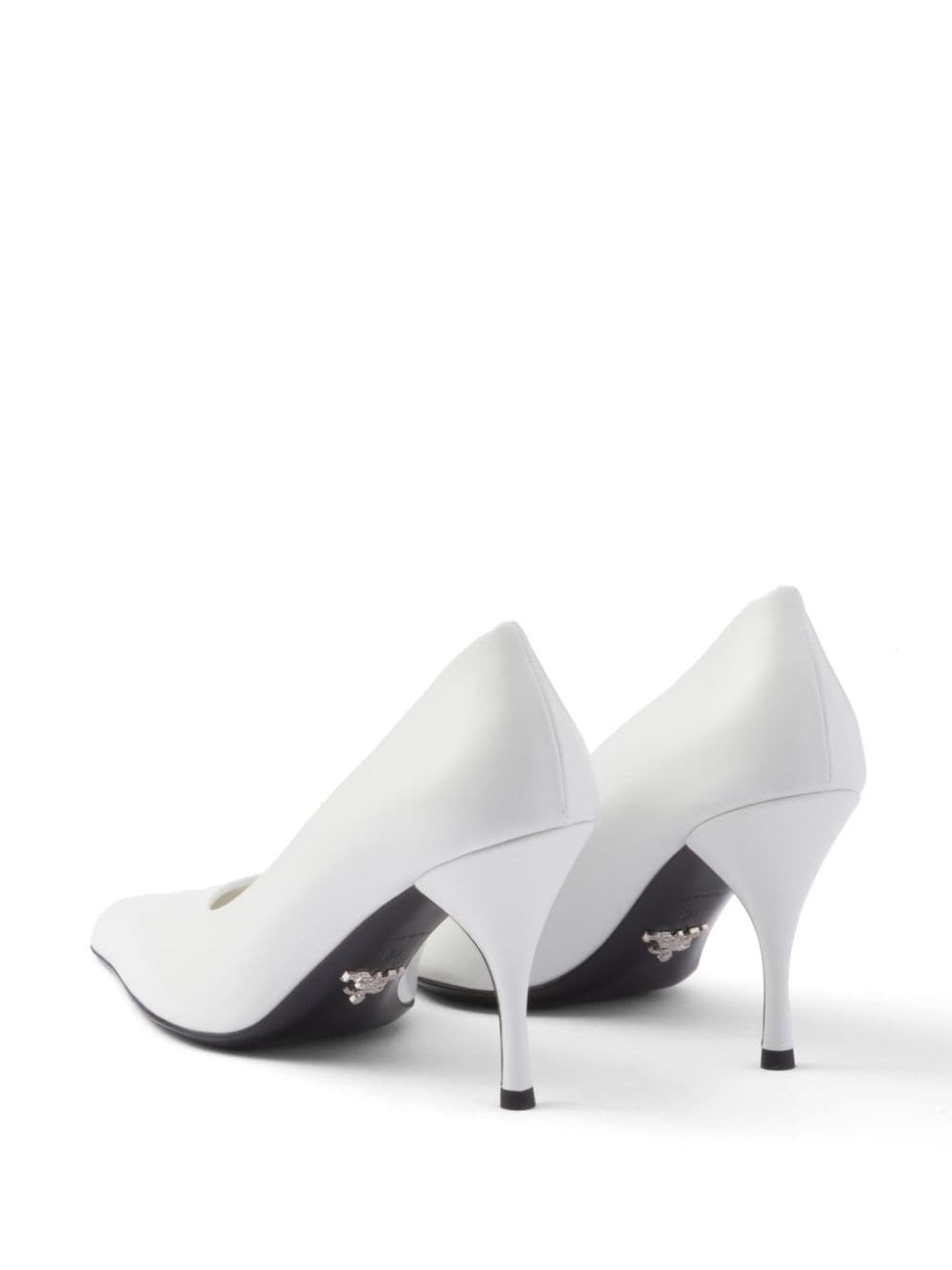 85mm leather pumps - 3