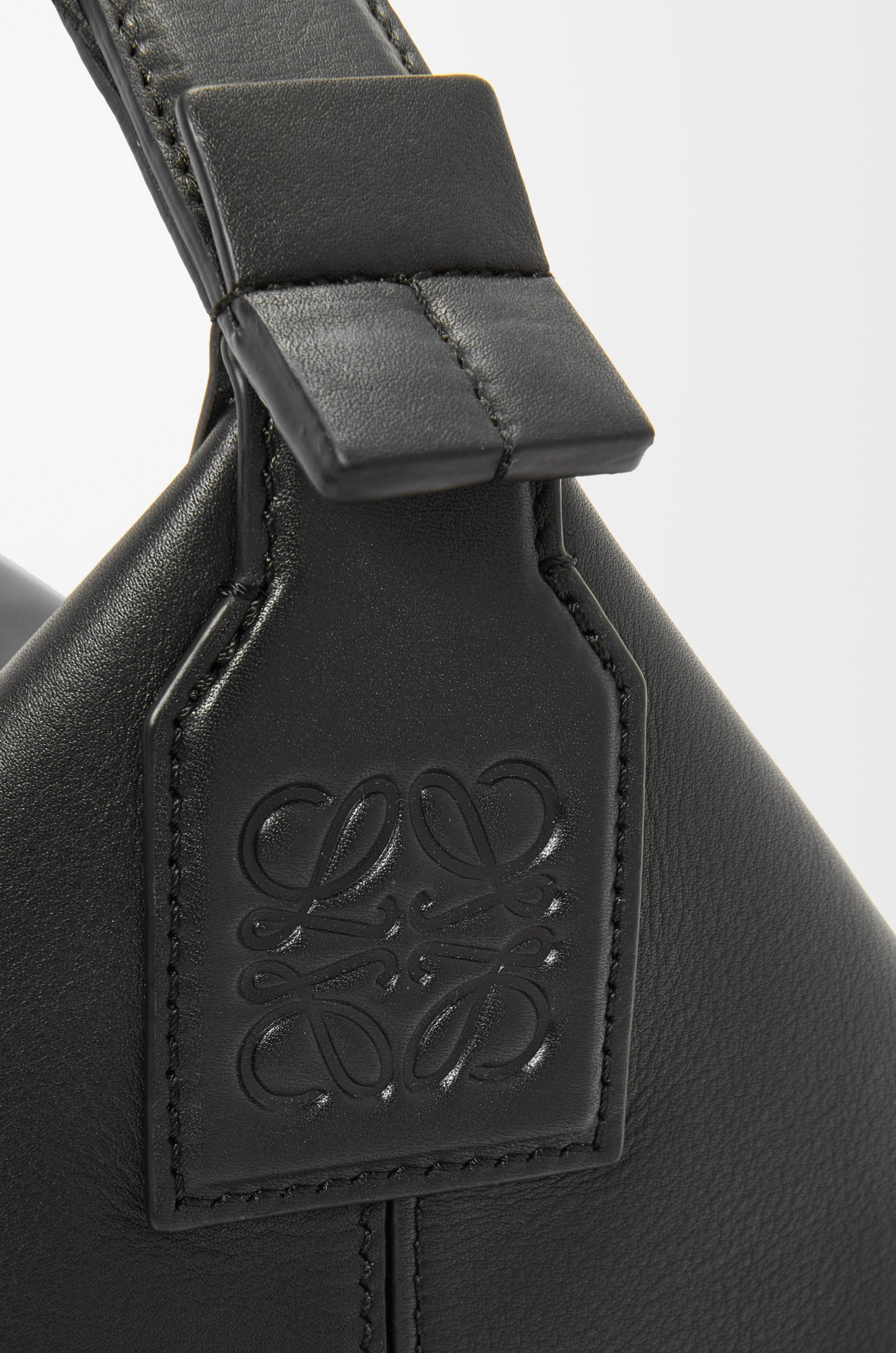 Small Cubi Crossbody bag in supple smooth calfskin and jacquard - 5