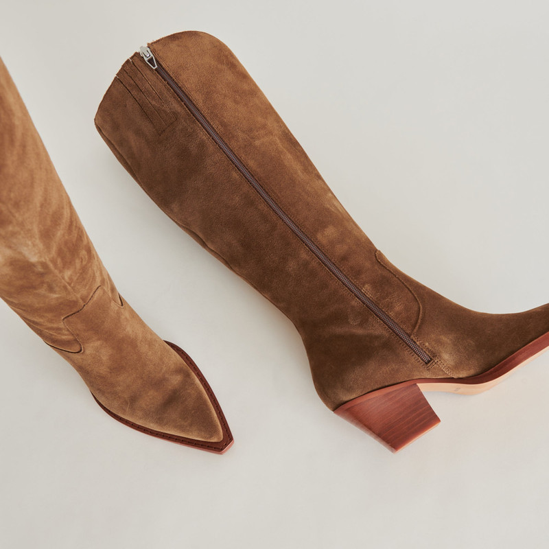 RAJ BOOTS BROWN SUEDE 4