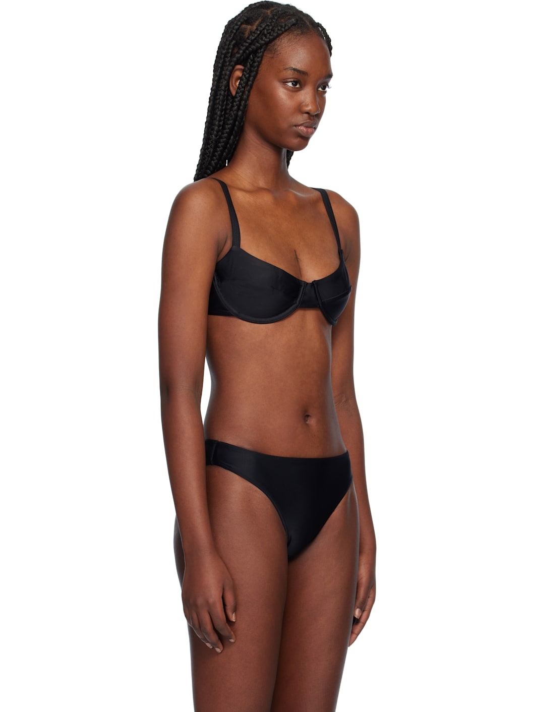 Black Balconette Bikini Top - 2