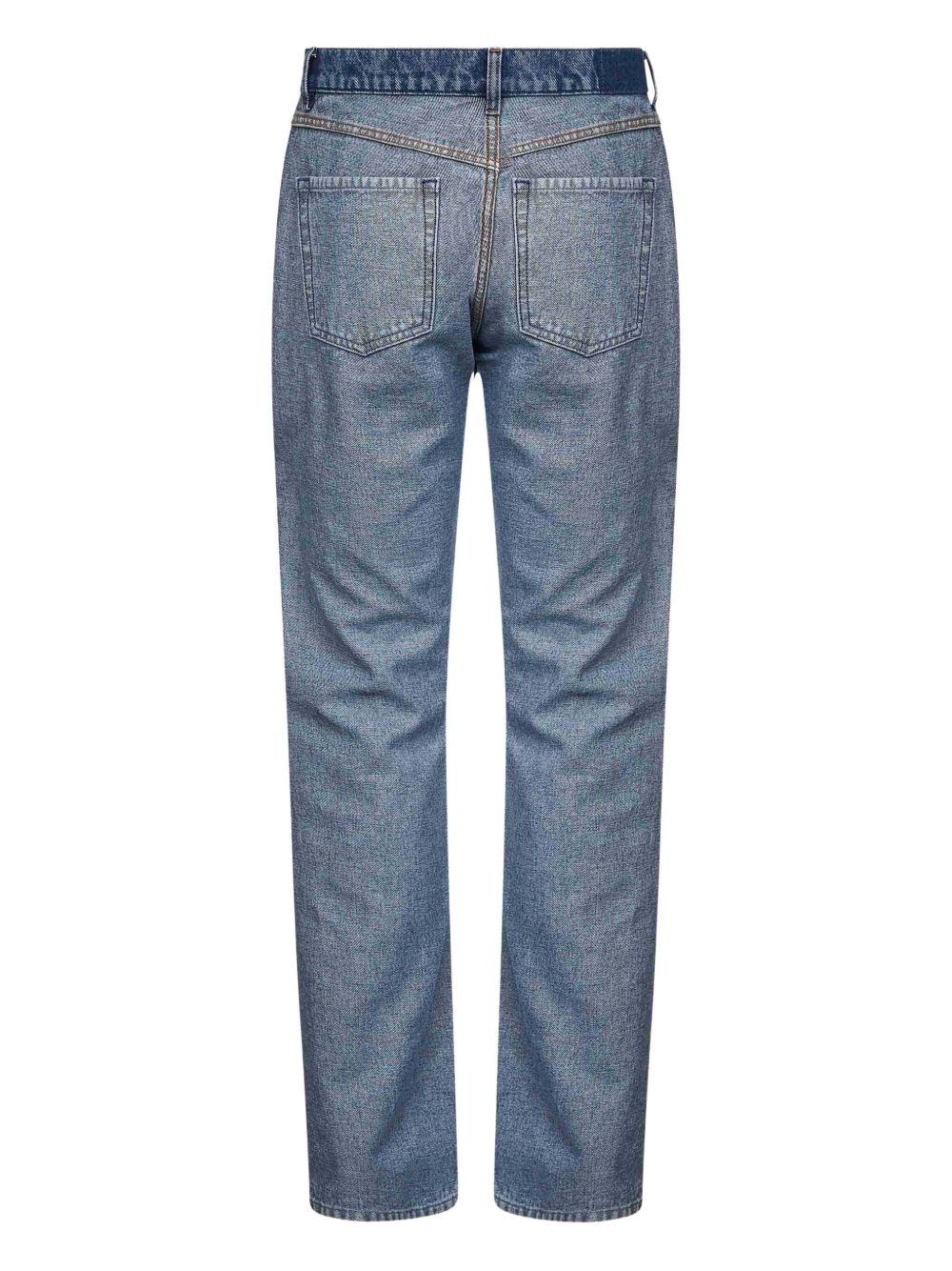 inside-out five-pocket jeans - 2