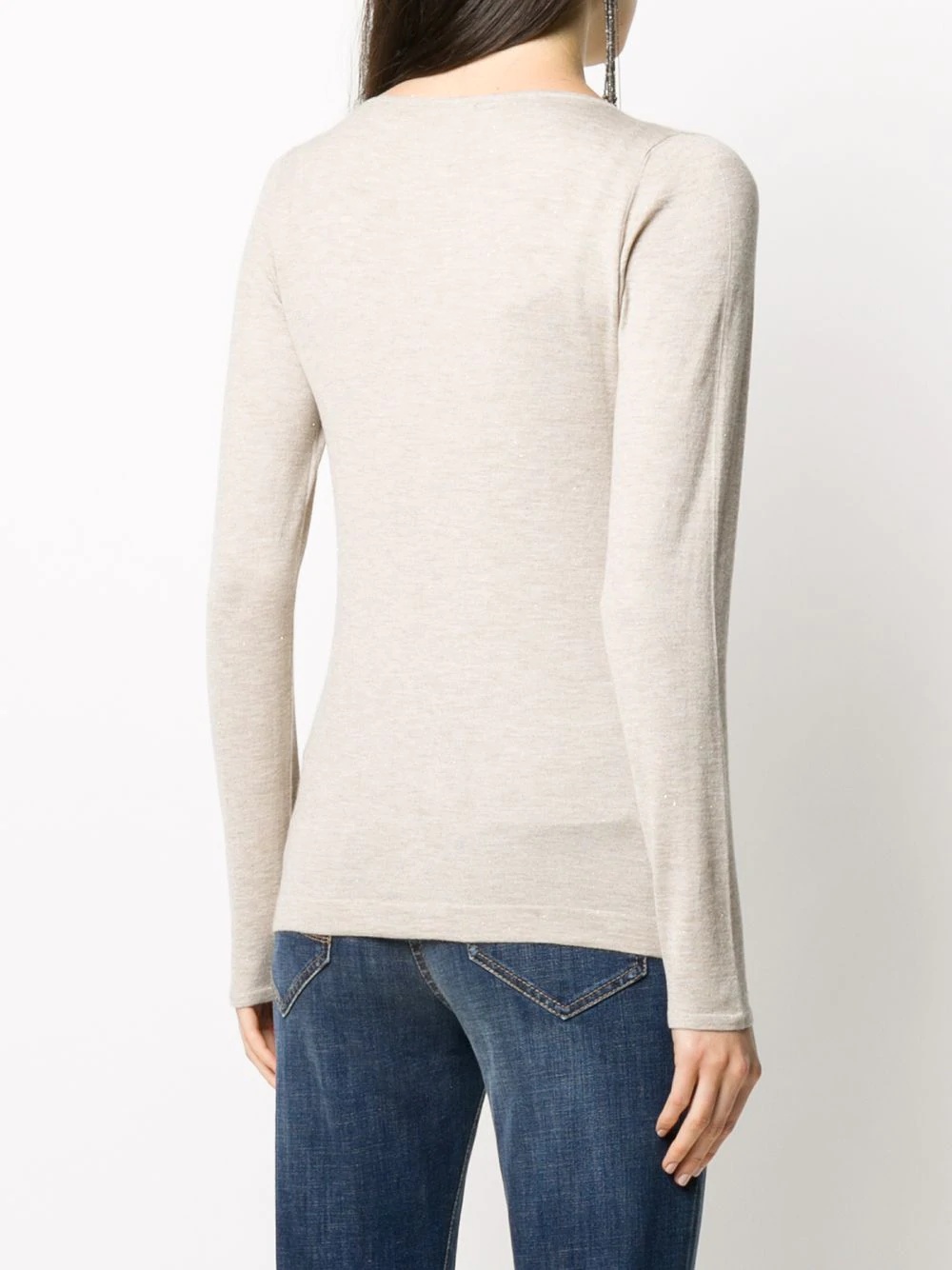 fine knit jumper - 4