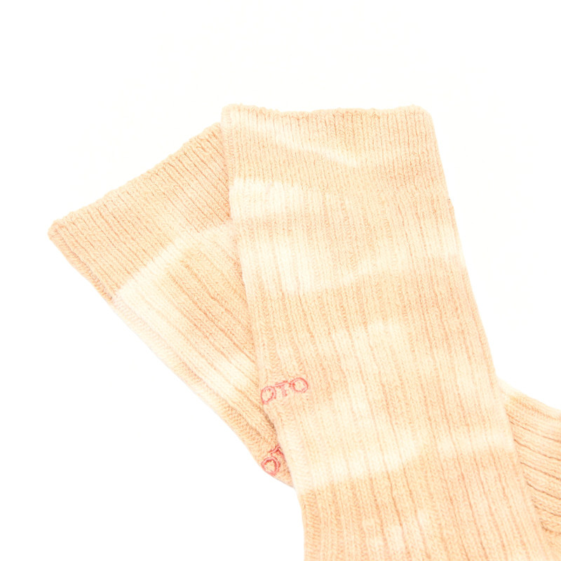ROTOTO® RoToTo Tie Dye Ribbed Crew Sock outlook