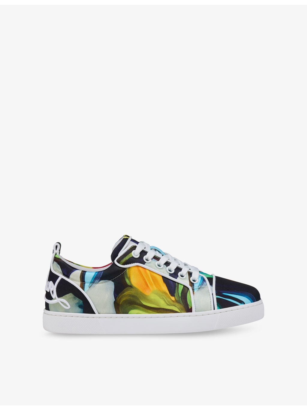 Fun Louis Junior Crepe-Satin Low-Top Trainers - 1