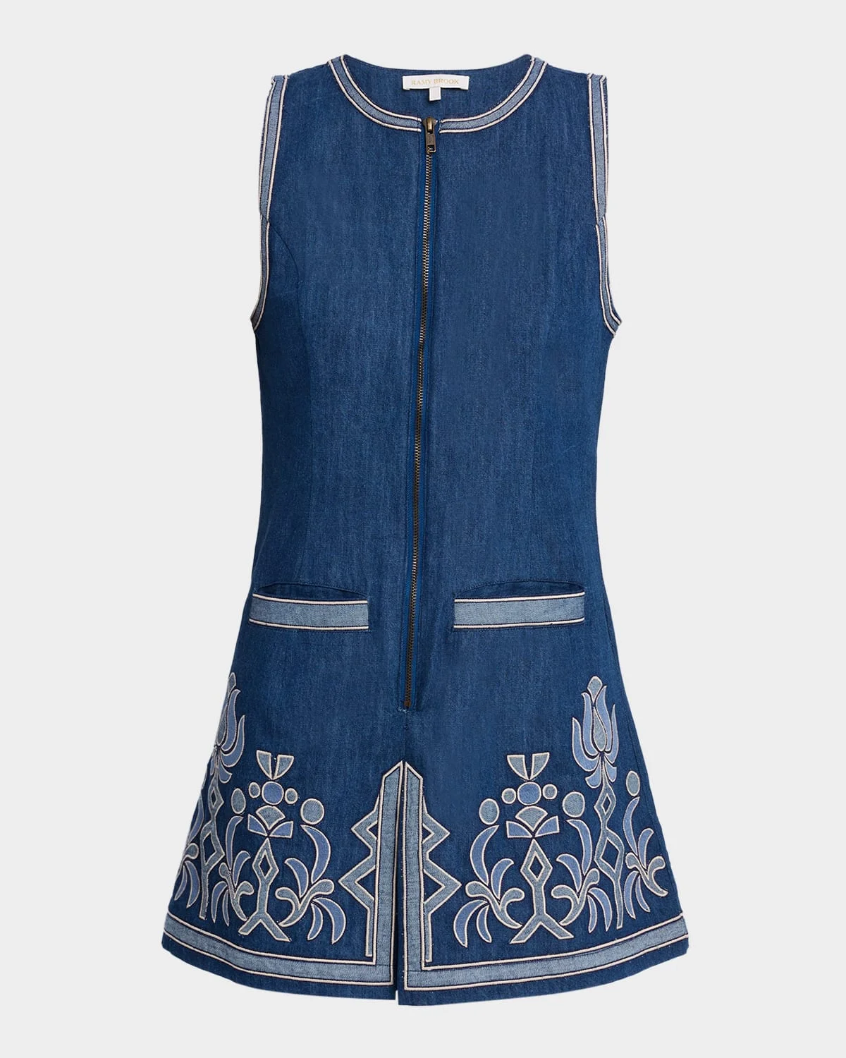 Paulina Denim Mini Dress - 1