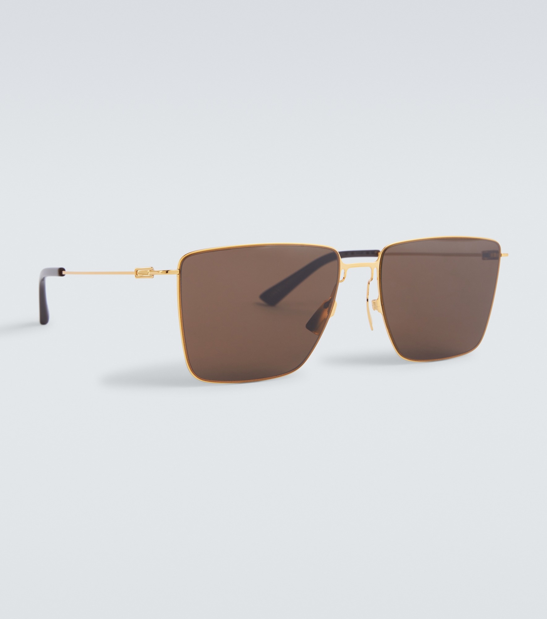 Ultrathin rectangular sunglasses - 4