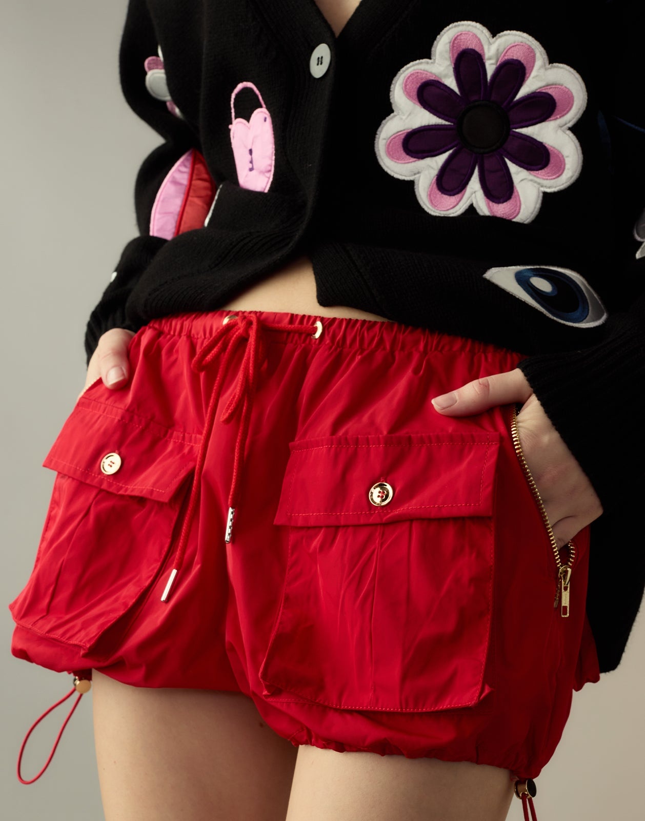 Nylon Cargo Shorts - 3