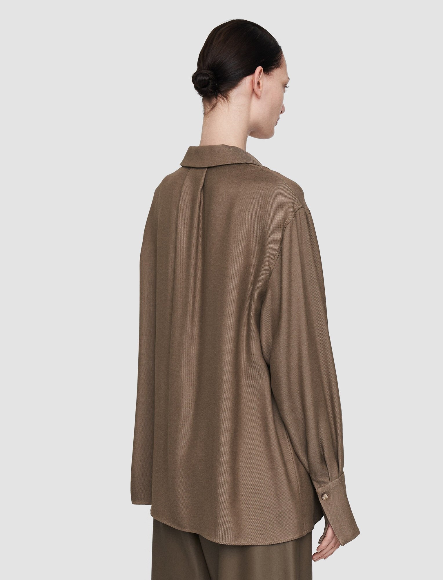 Viscose Twill Belloy Blouse - 4