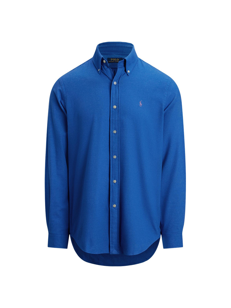 Men's Classic Fit Performance Twill Shirt - Dockside Blue Heather 1