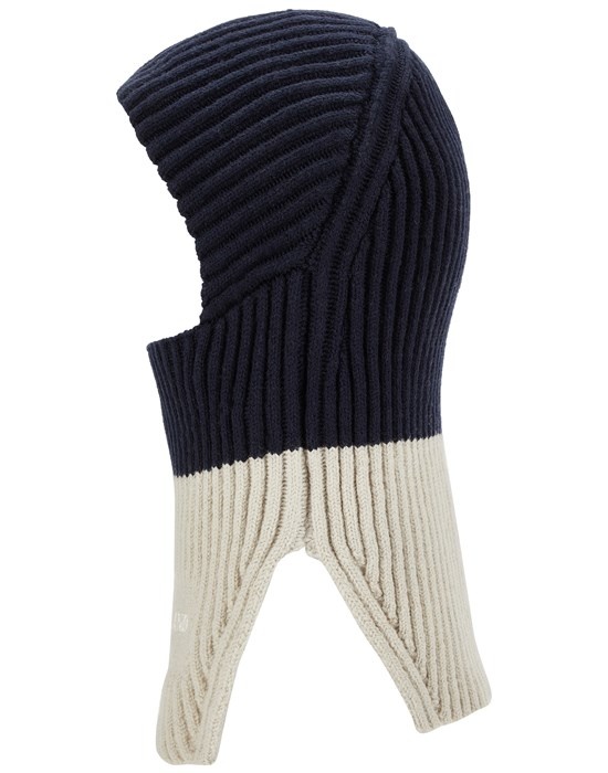 N02XD STONE ISLAND MARINA_PRINTED PURE WOOL FULL RIB BLUE - 2