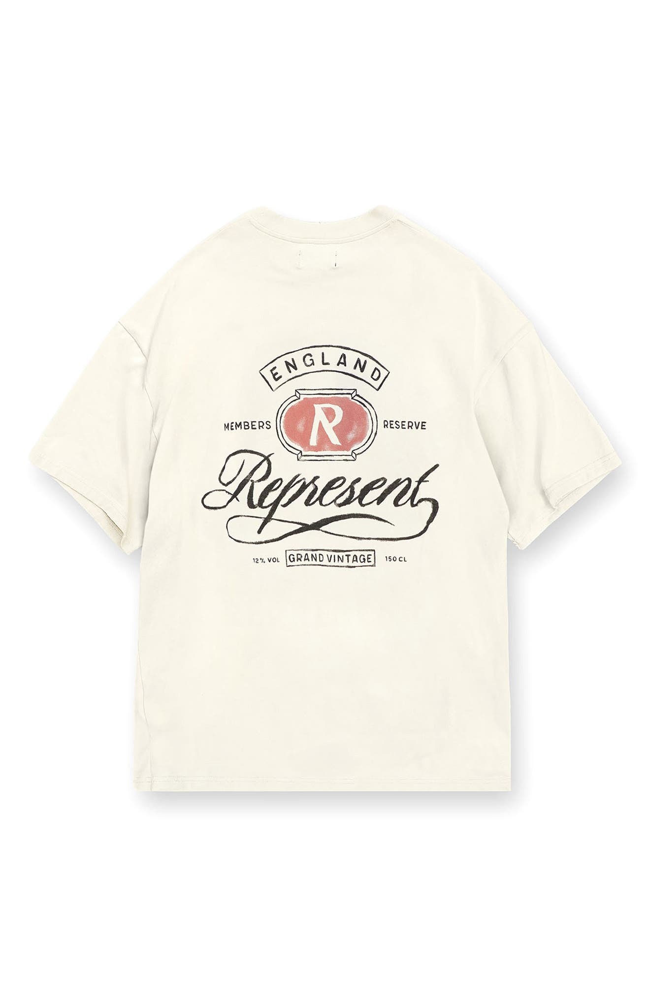 Represent Grand Vintage Graphic T-Shirt in Aged White at Nordstrom - 5